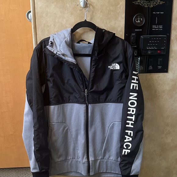 The North Face Other - The North Face Men's Black and Gray Windbreaker